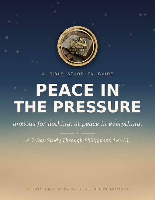 Peace in the Pressure
